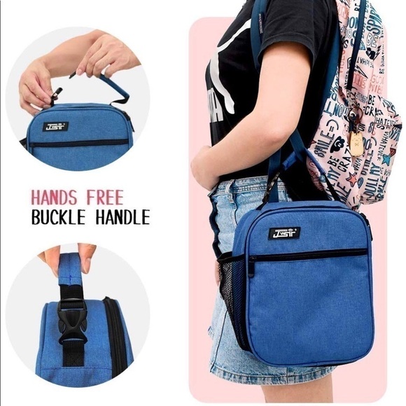 Insulated lunch box bag cooler for kids or adults - Picture 3 of 8